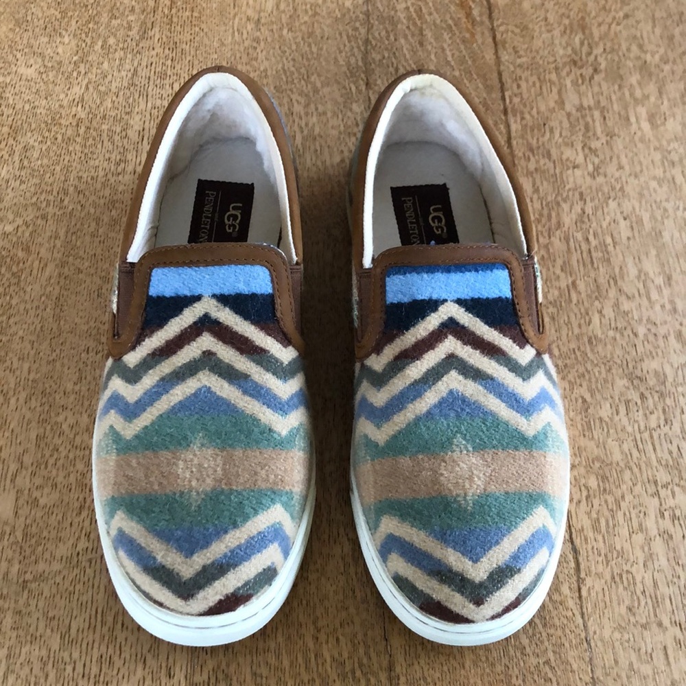 UGG and Pendleton W7 Loafers; preloved but barely worn